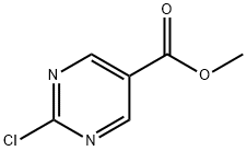 METHYL 2-CHLOROPYRIMIDINE-5-CARBOXYLATE Struktur