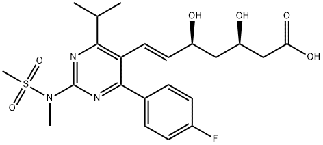 Rosuvastatin Struktur