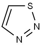 thiadiazole Struktur
