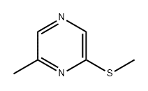 2-Methylthio-6-methylpyrazine Struktur