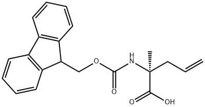 N-FMOC-Α-烯丙基-L-丙氨酸 结构式