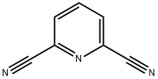 2,6-吡啶二甲腈, 2893-33-6, 结构式