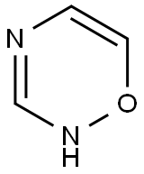 2H-1,2,4-オキサジアジン 化学構造式