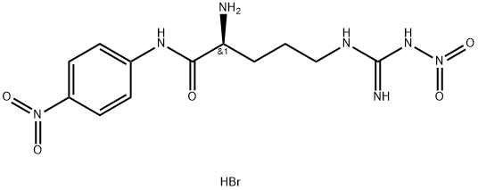 H-Arg(NO2)-pNA . HBr Structure