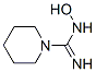 N-(N-hydroxyamidino)piperidine Structure