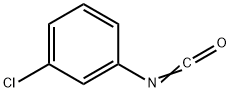 间氯苯异氰酸酯 结构式