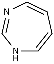 1H-1,3-Diazepine Struktur