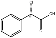 S-2-Chloro-2-phenylacetic acid Structure