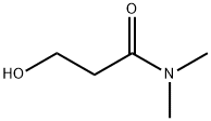 3-ヒドロキシ-N,N-ジメチルプロパンアミド 化学構造式