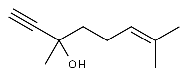 3,7-二甲基-6-辛烯-1-炔基-3-醇 结构式