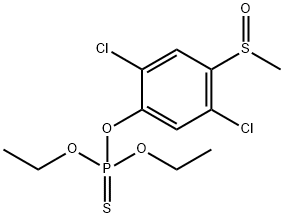 CHLORTHIOPHOS SULFOXIDE Structure