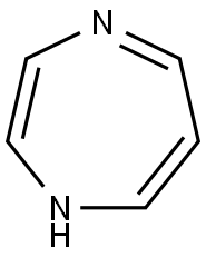 1H-1,4-Diazepine Struktur