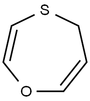 5H-1,4-Oxathiepin Struktur