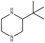 2-tert-ブチルピペラジン 化学構造式