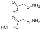 カルボキシメトキシルアミン ヘミ塩酸塩 化学構造式