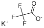 Potassium trifluoroacetate Struktur
