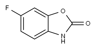 6-FLUORO-1,3-BENZOXAZOL-2(3H)-ONE, 2923-94-6, 结构式