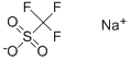 三氟甲磺酸钠, 2926-30-9, 结构式