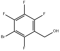 3-溴-2,4,5,6-四氟苯甲醇 结构式