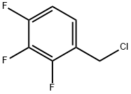 1-(クロロメチル)-2,3,4-トリフルオロベンゼン 化学構造式