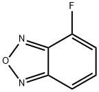 4-フルオロ-2,1,3-ベンゾオキサジアゾール 化学構造式