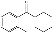 cyclohexyl o-tolyl ketone  Struktur