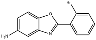 2-(2-BROMO-PHENYL)-BENZOOXAZOL-5-YLAMINE Structure