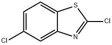 2,5-ジクロロベンゾチアゾール 化学構造式