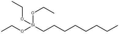 Triethoxyoctylsilane Struktur