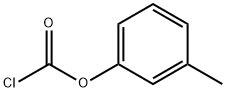 クロリド炭酸3-メチルフェニル 化学構造式