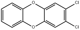 2,3-二氯二苯并-对-二恶英 结构式