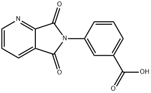 3-(5,7-dioxo-5,7-dihydro-6H-pyrrolo[3,4-b]pyridin-6-yl)benzoic acid Structure