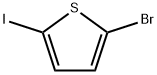 2-溴-5-碘噻吩 结构式