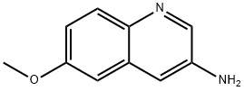 3-氨基-6-甲氧基喹啉, 29507-86-6, 结构式
