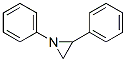 1,2-ジフェニルアジリジン 化学構造式