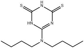 6-(二丁基氨基)-1,3,5-三唑-2,4-二硫醇, 29529-99-5, 结构式