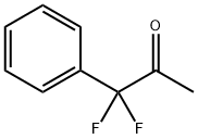 1,1-二氟-1-苯基丙-2-酮 结构式