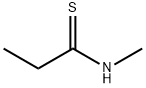 N-メチルプロパンチオアミド 化学構造式
