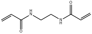 N,N'-ジアクリロイルエチレンジアミン 化学構造式