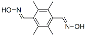 2,3,5,6-テトラメチル-1,4-ベンゼンジカルボアルデヒドジオキシム 化学構造式