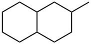 デカヒドロ-2-メチルナフタレン 化学構造式