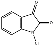 1-クロロ-2,3-インドールジオン 化学構造式