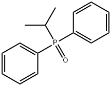 イソプロピルジフェニルホスフィンオキシド 化学構造式