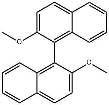 2,2'-二甲氧基-1,1'联萘 结构式