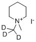 MEPIQUAT IODIDE D3 (METHYL D3) Struktur