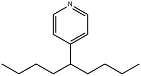 4-(1-丁戊基)吡啶 结构式