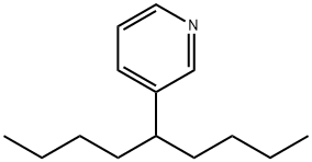 3-nonan-5-ylpyridine Struktur