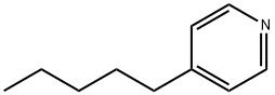 4-正戊基吡啶, 2961-50-4, 结构式