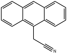 9-アントラセンアセトニトリル 化学構造式
