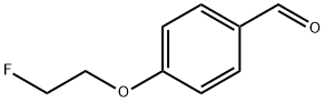 4-(2-FLUOROETHOXY)-BENZALDEHYDE, 2967-92-2, 结构式
